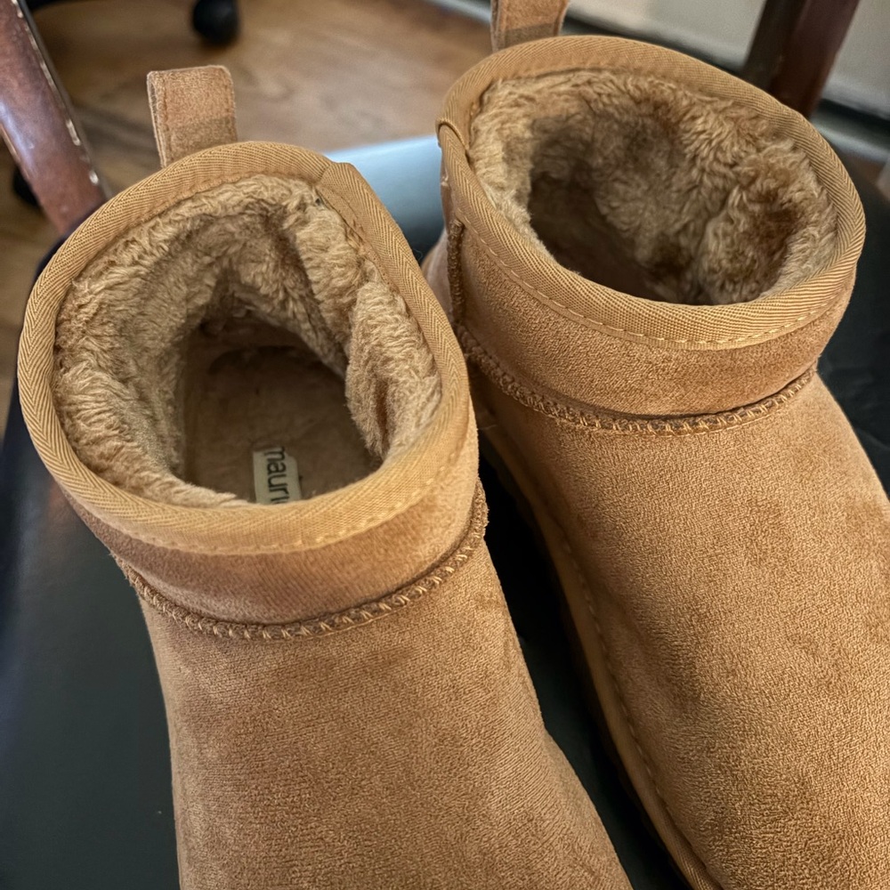 Maurices Tan Ankle Boots - Picture 3 of 4